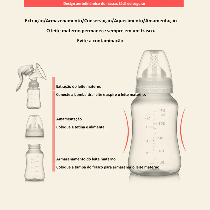 Bomba de Tirar Leite Materno Manual