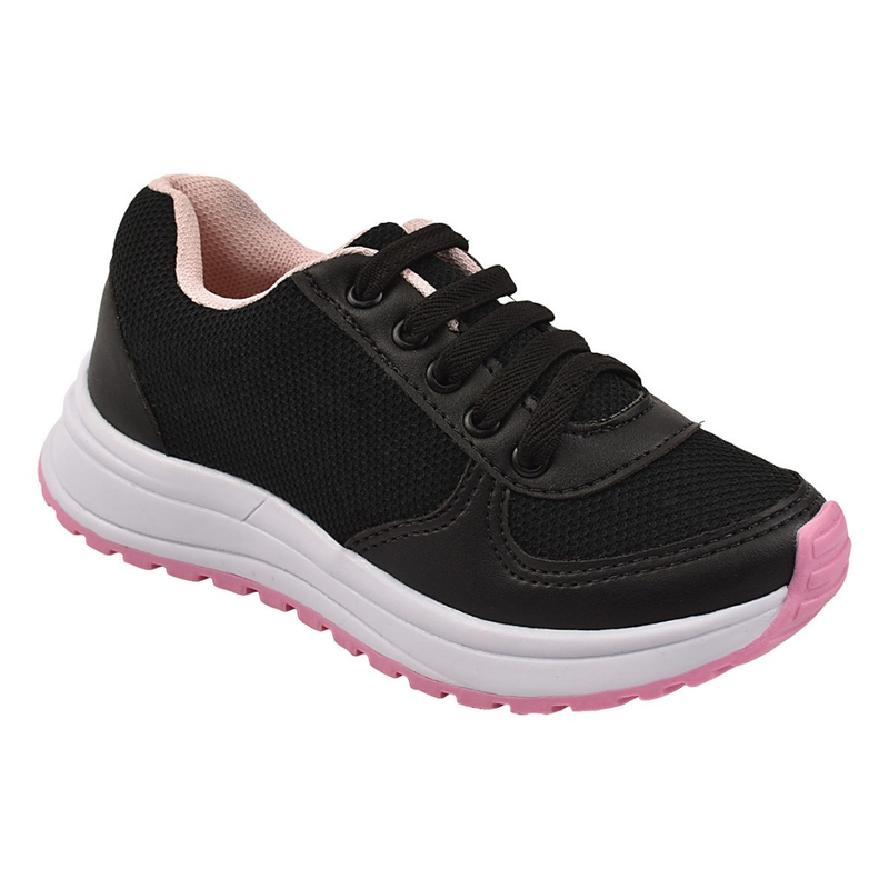 tênis infantil menina feminino leve confortável casual jogging
