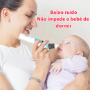 Aspirador Nasal Recarregável Para Bebês Silicone Ajustável Sucção Elétrica Crianças