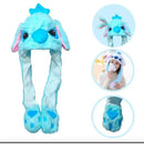 Touca Pelúcia Divertida com LED