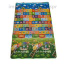 Tapete de Atividades Infantil Grande 180x120 Térmico Dobrável EVA Educativo Bebê