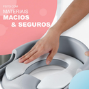 Troninho infantil Assento Redutor Infantil com Escada para Vaso Sanitário Bambinelli