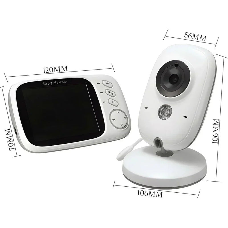 Baba Eletrônica Com Monitor Visão Noturna